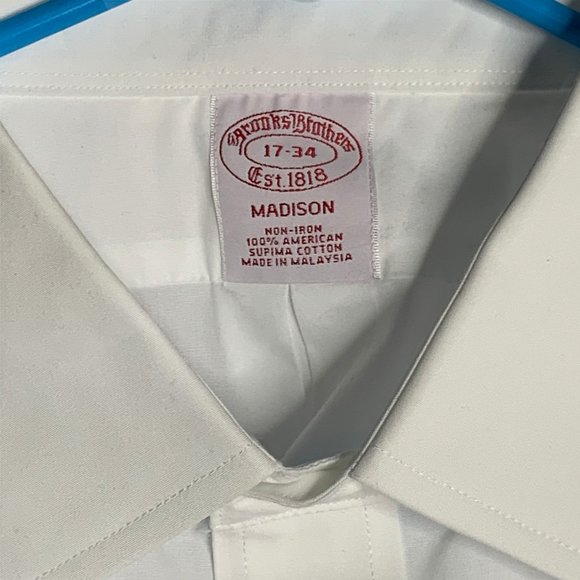 Brooks Brothers Madison French Cuff Shirt 32PE - Picture 4 of 4
